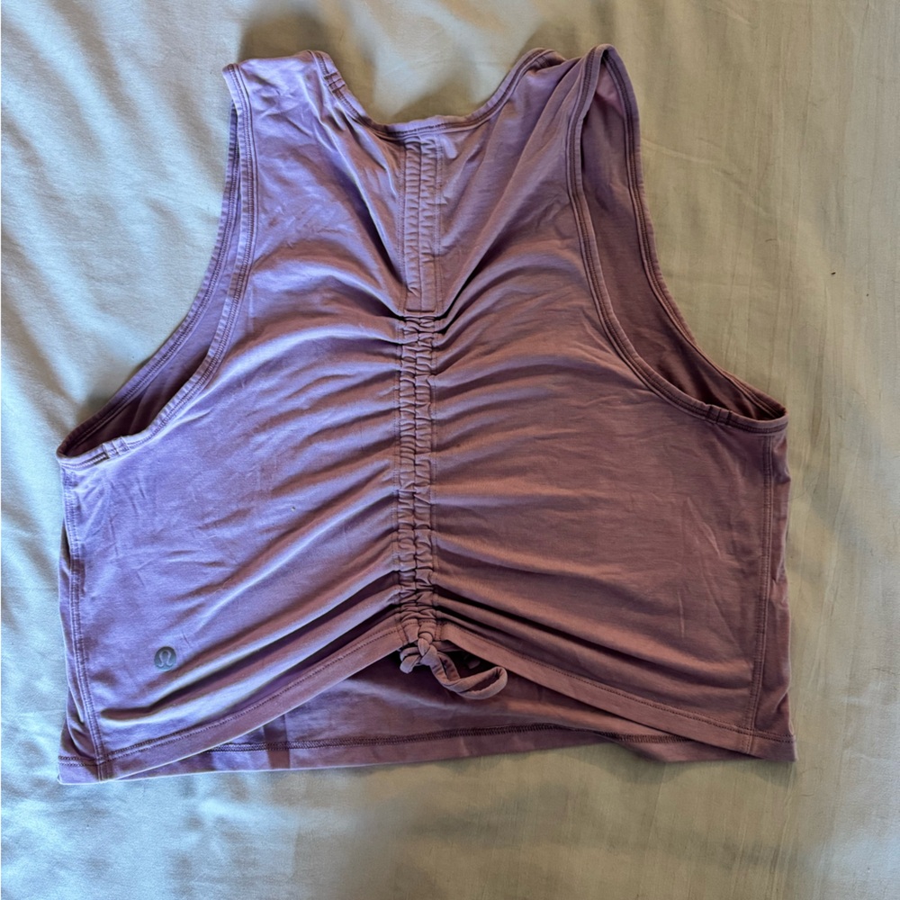 Lululemon pink tank top size 4